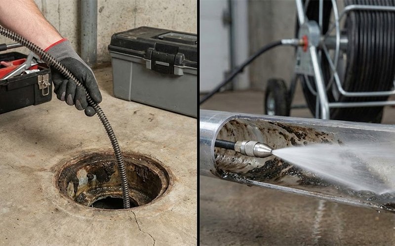 Hydro-Jetting vs. Snaking